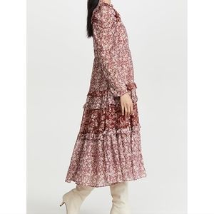 En Saison Designer Floral Midi Dress